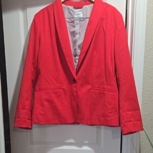 Old Navy Women's Bold Red Suit Jacket